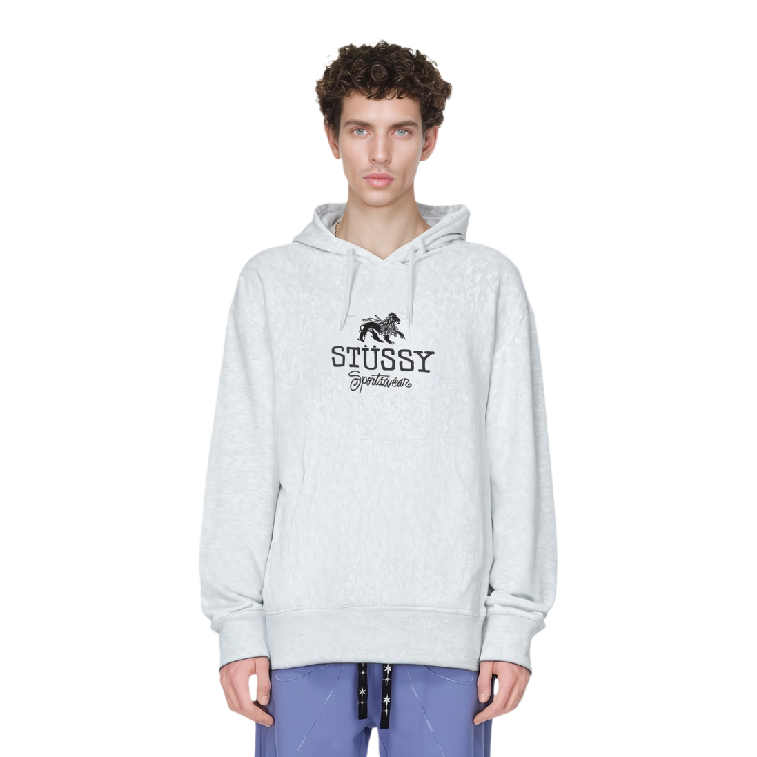 Stüssy Stussy FW24 Sportswear Hoodie Vintage Logo Print Unisex Pullover Sweatshirt. 1925034 圖 7