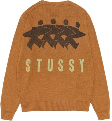 Stüssy FW24 Jersey Vintage Unisex de Algodón y Lino Surfman Icon Crew Neck. 117233-stussy Buy Stüssy FW24 Jersey Vintage Unisex de Algodón y Lino Surfman Icon Crew Neck. 117233-stussy