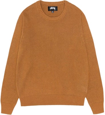 Stüssy FW24 Jersey Vintage Unisex de Algodón y Lino Surfman Icon Crew Neck. 117233-stussy 6