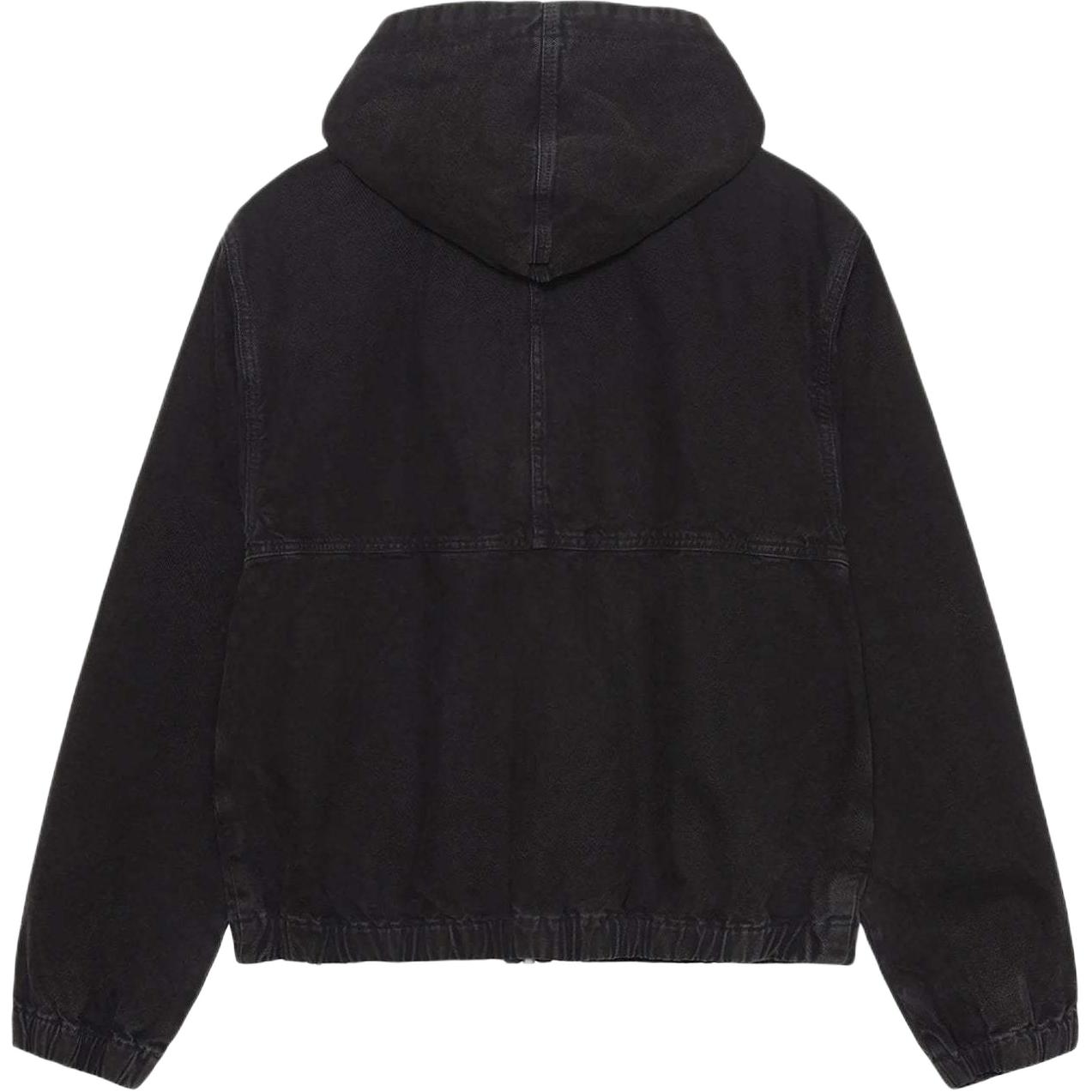 Stüssy Stussy FW24 Work Jacket Canvas Needle Punch Unisex Vintage Hoodie Jacket. 115793 圖 15