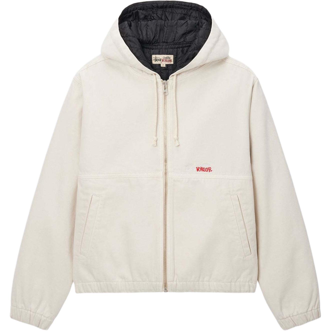 Stüssy Stussy FW24 Work Jacket Canvas Needle Punch Unisex Vintage Hoodie Jacket. 115793 圖 10