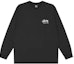 Lookbook Stüssy Stussy FW25 Shanghai Exclusive Logo Print Relaxed Fit Long Sleeve Retro T-Shirt Unisex. 3993878N