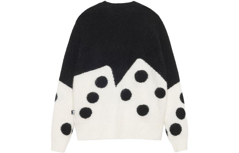 Stüssy Stussy Geometric Pattern Oversized Crewneck Vintage Sweater Unisex. SUSKN117208ML 圖 3