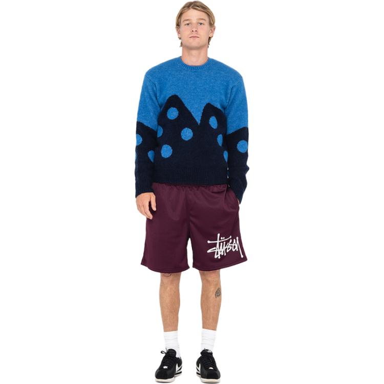 Stüssy Stussy Geometric Pattern Oversized Crewneck Vintage Sweater Unisex. SUSKN117208ML 圖 8