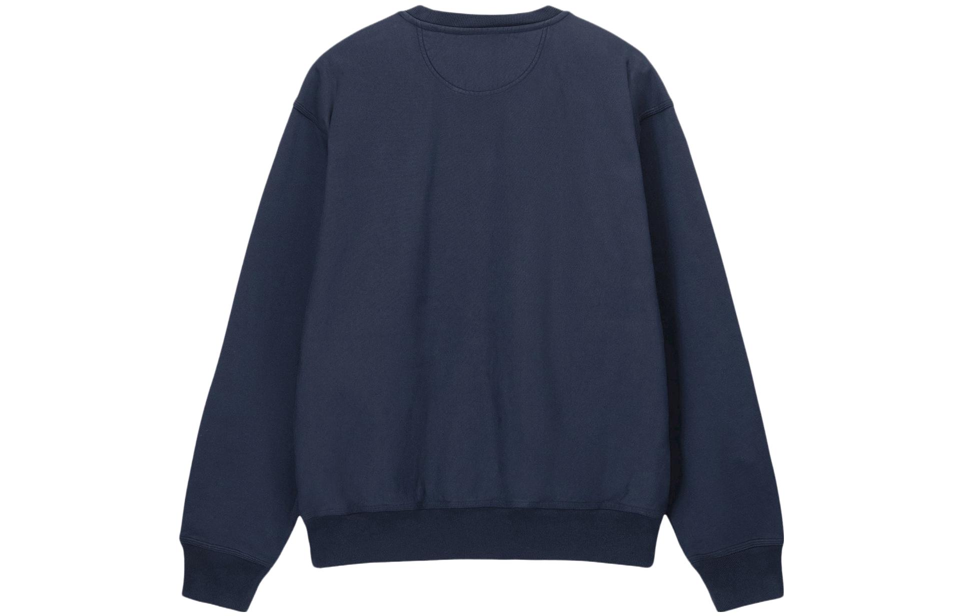 Stüssy Stussy Graphic Embroidered Fleece Crewneck Retro Sweatshirt Unisex 118531 圖 13