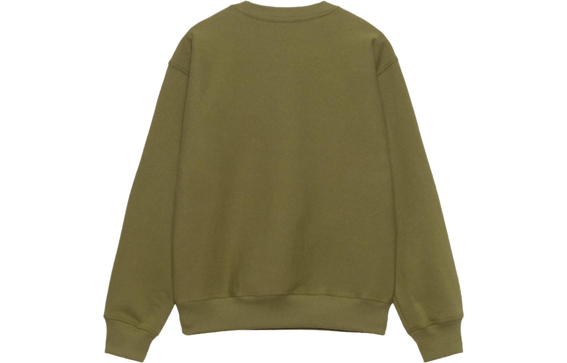 Stüssy Stussy Graphic Embroidered Fleece Crewneck Retro Sweatshirt Unisex 118531 圖 18