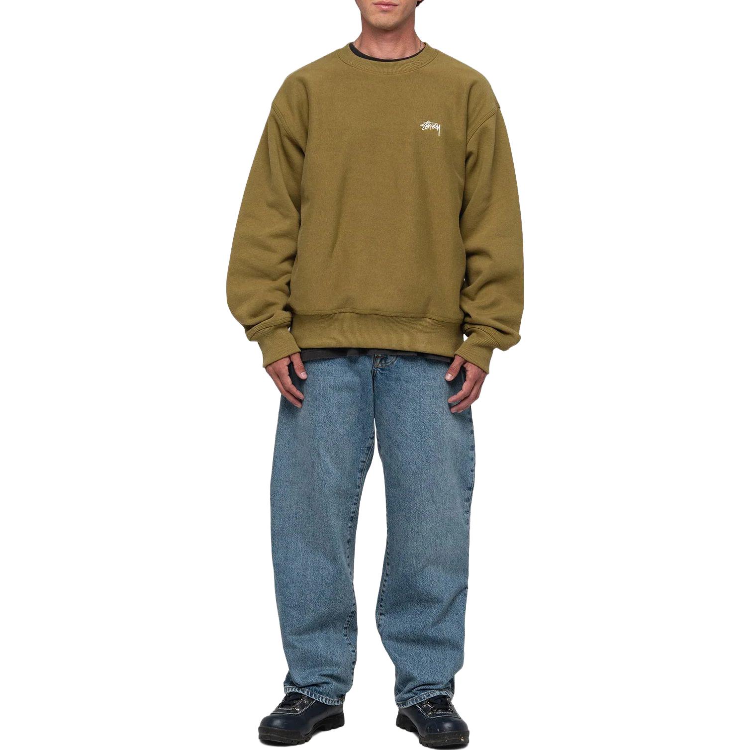 Stüssy Stussy Graphic Embroidered Fleece Crewneck Retro Sweatshirt Unisex 118531 圖 19