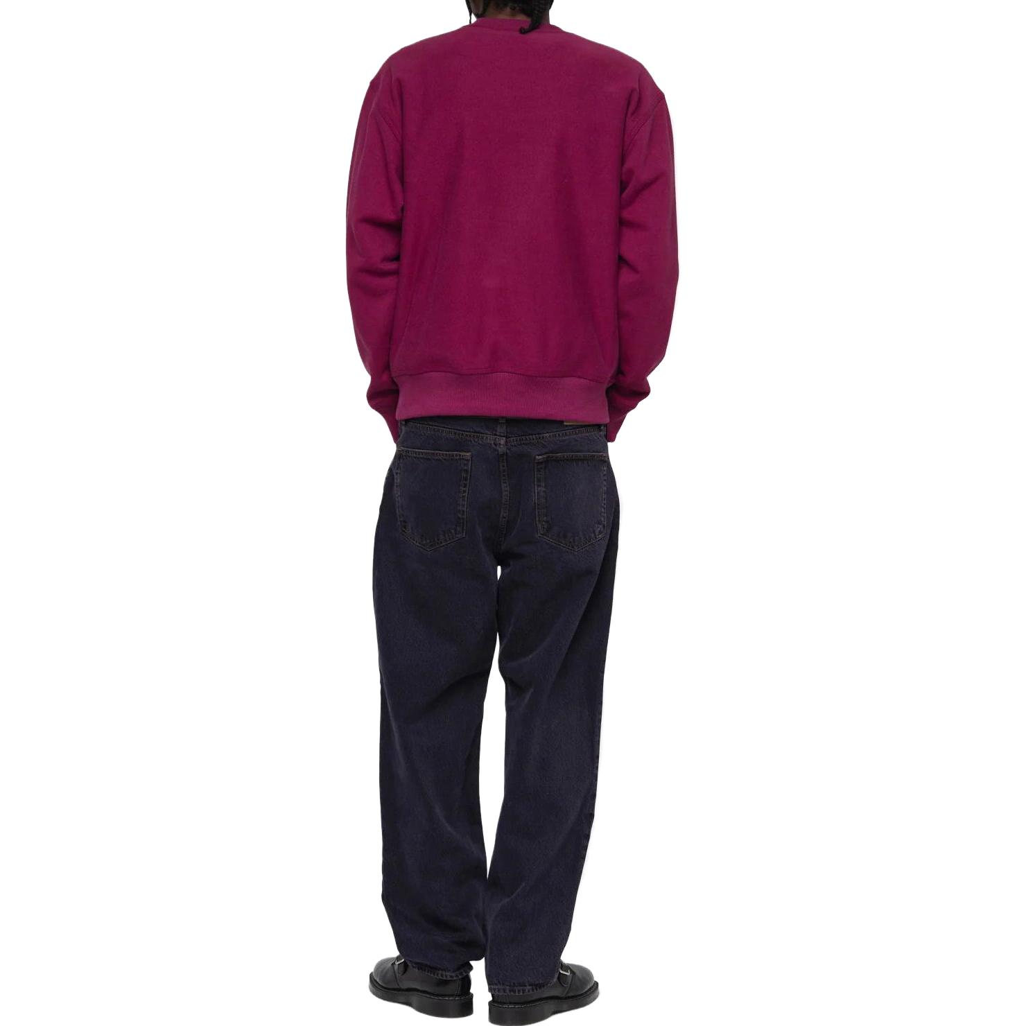 Stüssy Stussy Graphic Embroidered Fleece Crewneck Retro Sweatshirt Unisex 118531 圖 24