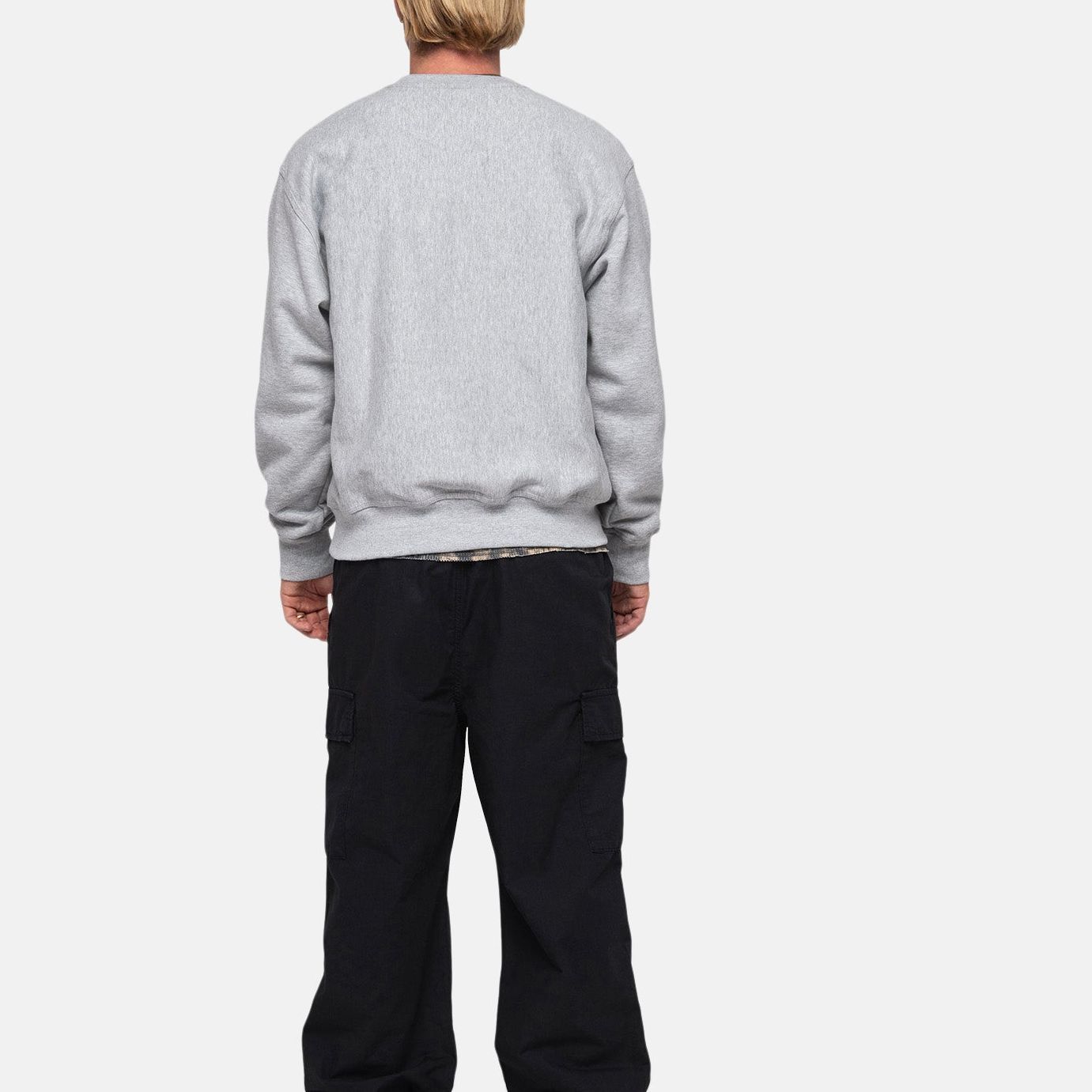 Stüssy Stussy Graphic Embroidered Fleece Crewneck Retro Sweatshirt Unisex 118531 圖 10