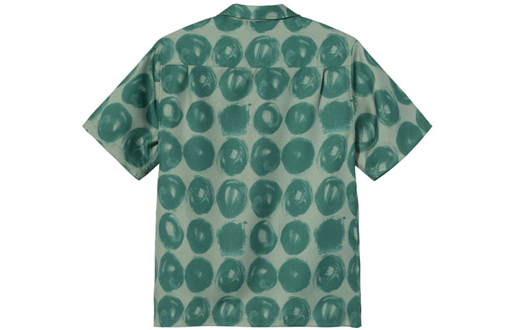 Stüssy Stussy Hand-Drawn Polka Dot Short Sleeve Retro Shirt Unisex 1110158 圖 6