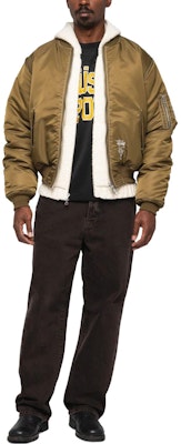 ステューシー ホリデー リバーシブル サテン ボンバージャケット ユニセックス ビンテージスタイル 115743 4