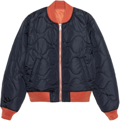 ステューシー ホリデー リバーシブル サテン ボンバージャケット ユニセックス ビンテージスタイル 115743 11