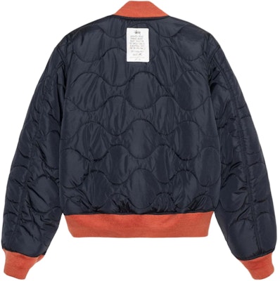 ステューシー ホリデー リバーシブル サテン ボンバージャケット ユニセックス ビンテージスタイル 115743 12