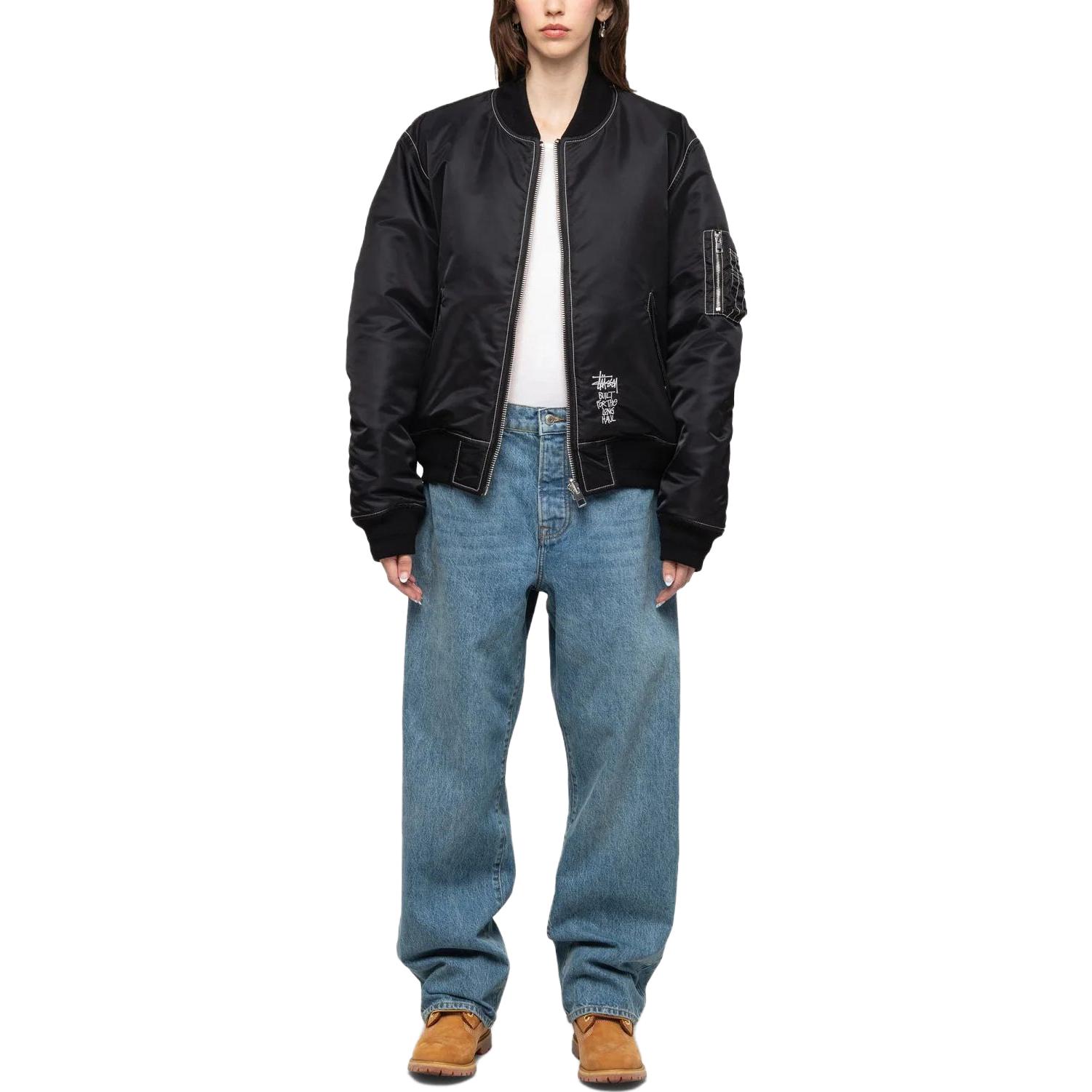 Details for ステューシー ホリデー リバーシブル サテン ボンバージャケット ユニセックス ビンテージスタイル 115743