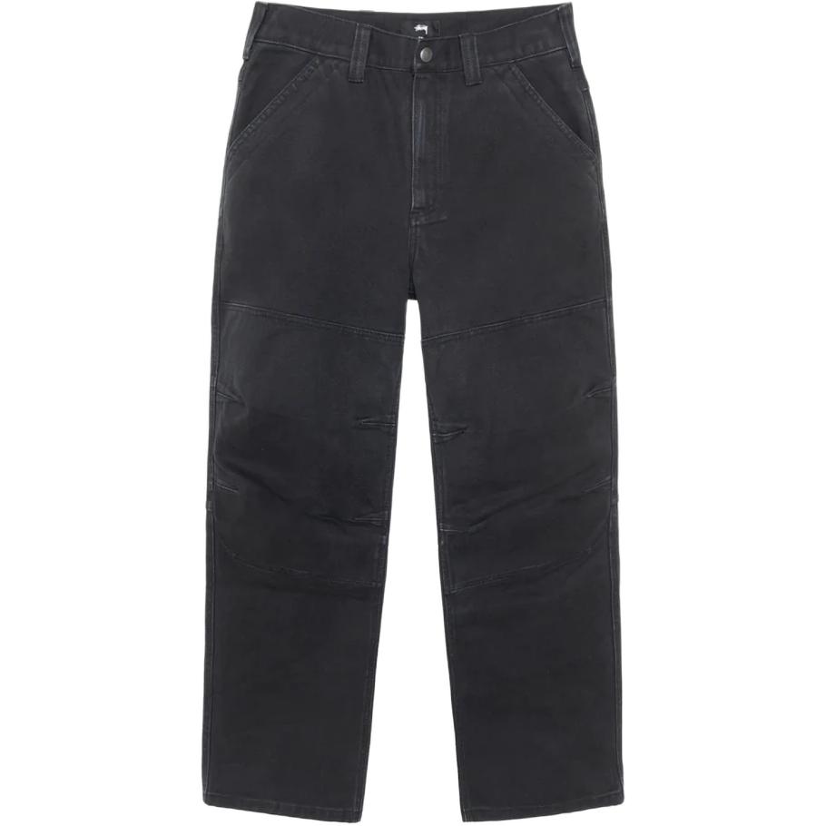 Cheap 스투시 홀리데이 컬렉션 솔리드 컬러 지퍼 빈티지 루즈핏 팬츠 - 유니섹스 116687