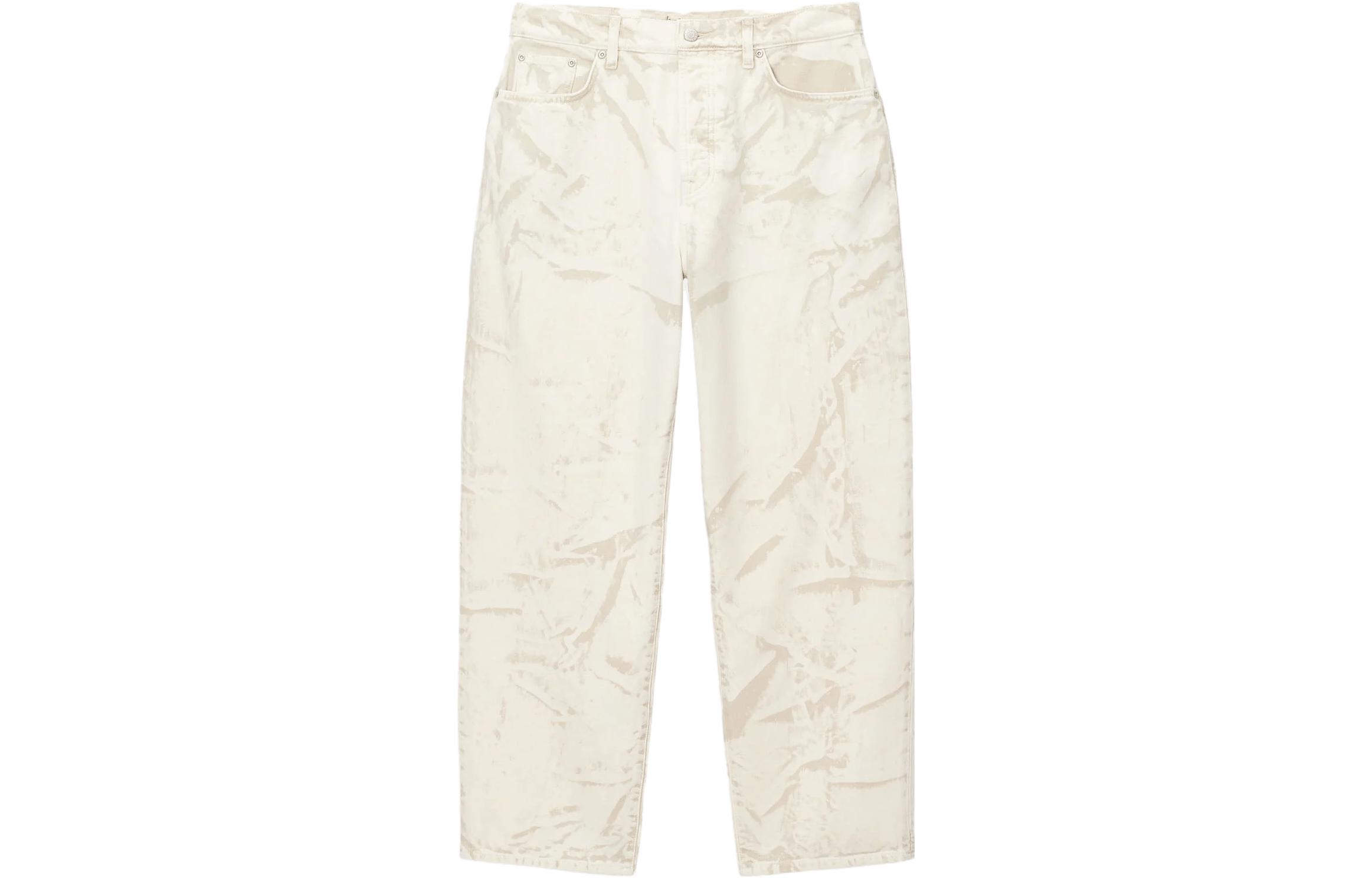 Stüssy Stussy Holiday FW23 Big Ol' Jean Distressed Canvas Vintage White Unisex Jeans. 116639