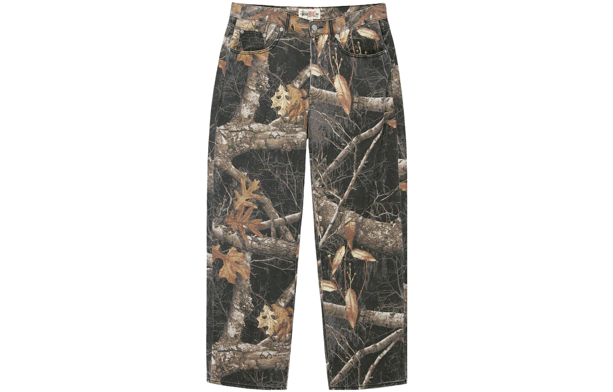 Stüssy Stussy Holiday FW23 Big Ol' Jean Realtree Edge Vintage Loose Fit Denim Unisex. 116602p