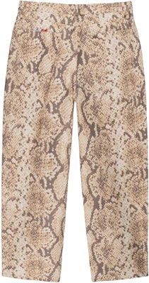 Stüssy Stussy Holiday FW23 Big Ol' Washed Canvas Loose-Fit Vintage Jeans Unisex. 116618 1