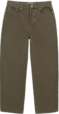 Stüssy Stussy Holiday FW23 Big Ol' Washed Canvas Loose-Fit Vintage Jeans Unisex. 116618 2