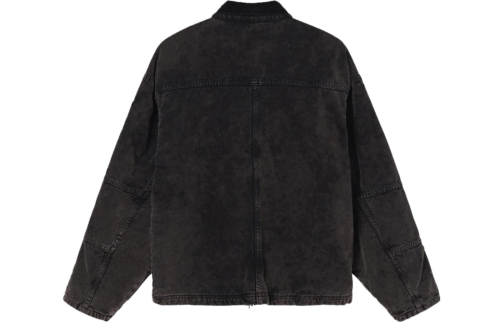 Stüssy Stussy Holiday FW23 Spray Dye Canvas Camo Corduroy Collar Work Jacket Unisex. 115727 圖 7