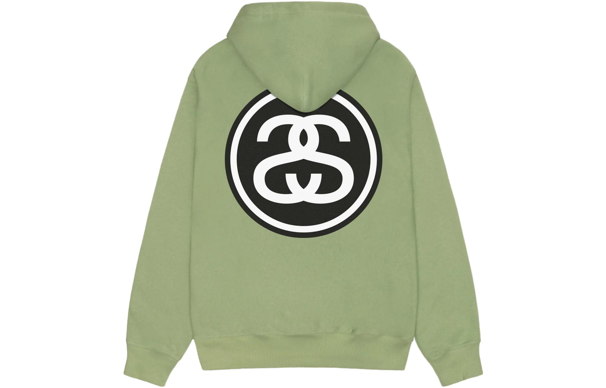 Stüssy Stussy Holiday FW23 SS-Link Hoodie Retro Unisex Chain Pattern Sweatshirt. 1924970 圖 2