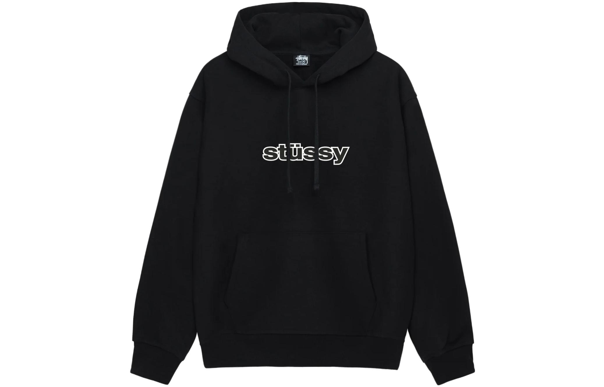 Stüssy Stussy Holiday FW23 SS-Link Hoodie Retro Unisex Chain Pattern Sweatshirt. 1924970 圖 5