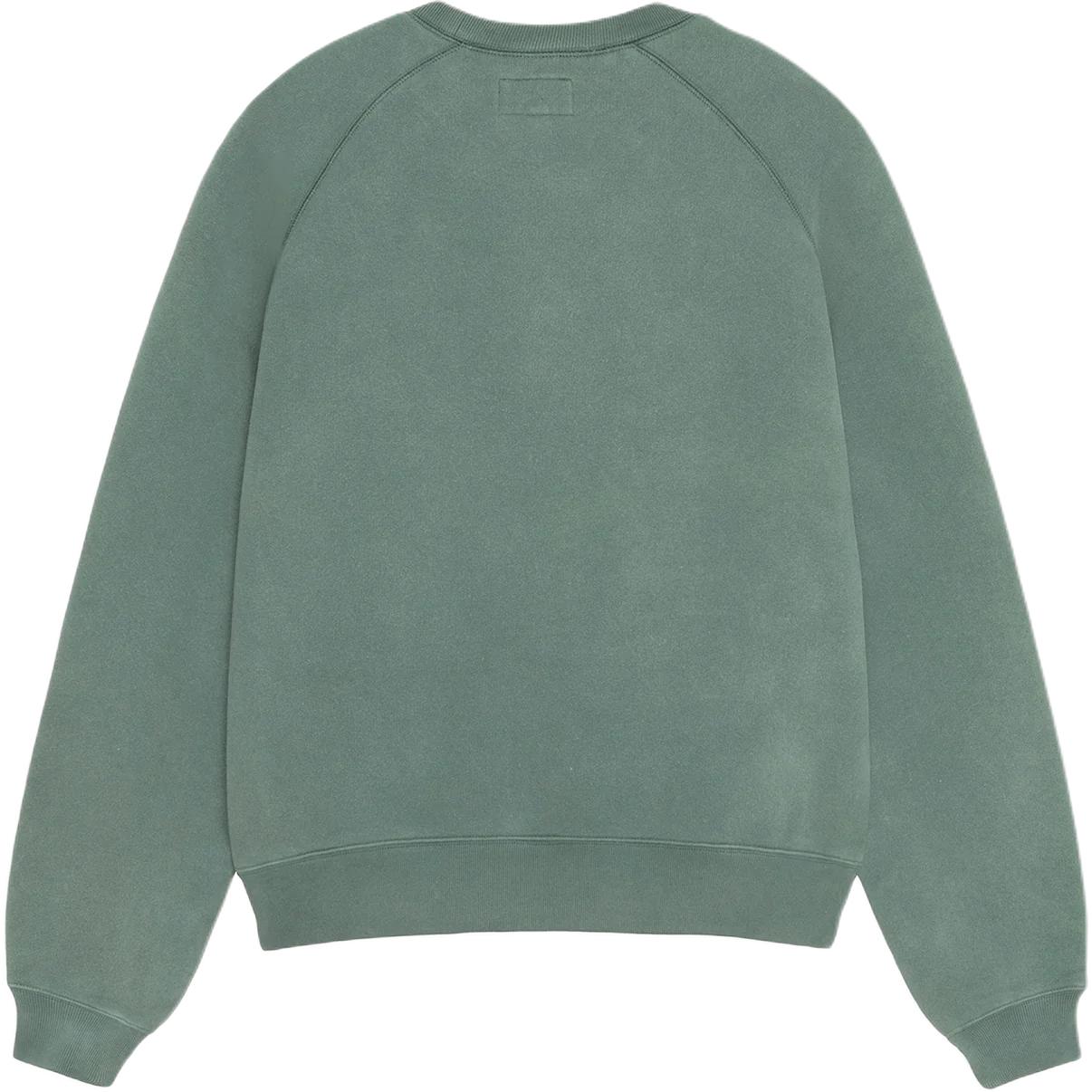 Stüssy Stussy Holiday Overlock Varsity Raglan Crewneck Retro Sweatshirt Unisex. 118564 圖 5