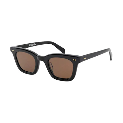 Stüssy Stussy Irregular Acetate Sunglasses Unisex Multi-color with Logo Detail. SUSSXACE0000M