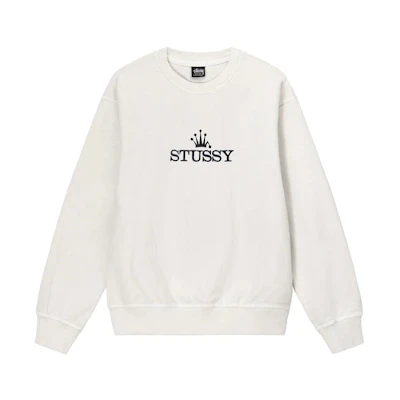 Stüssy Stussy Letter Logo Print Pullover Vintage Sweatshirt Unisex Couple Style. 1914889
