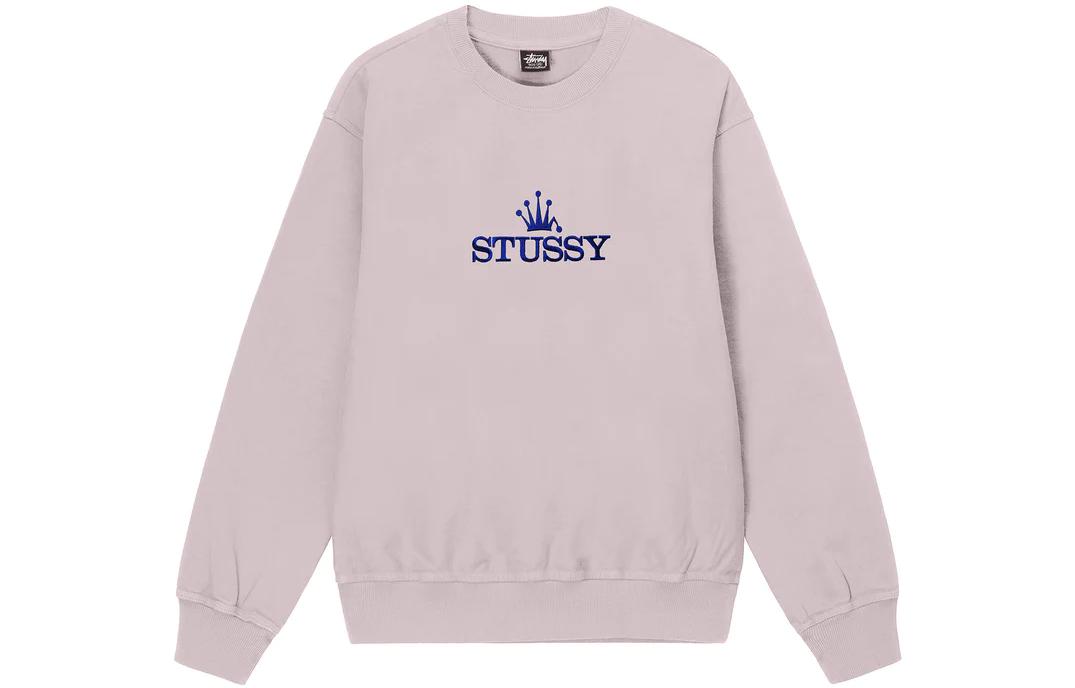 Stüssy Stussy Letter Logo Print Pullover Vintage Sweatshirt Unisex Couple Style. 1914889 圖 2