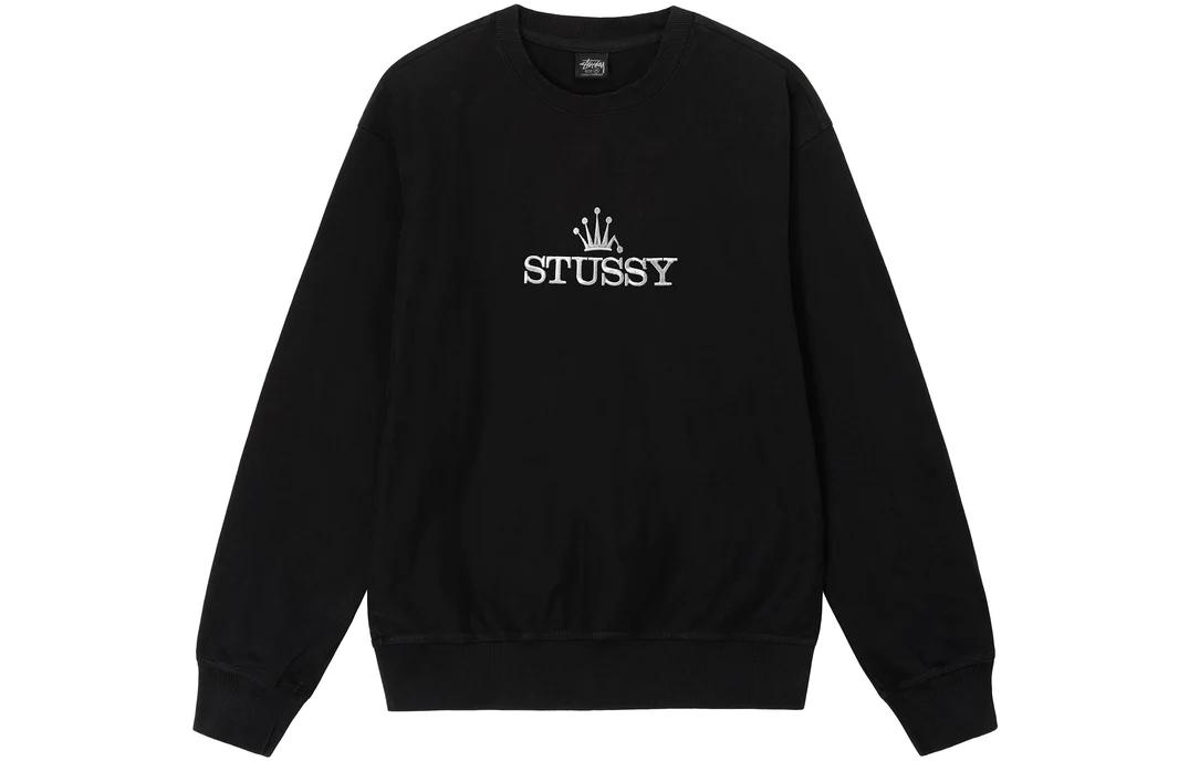 Stüssy Stussy Letter Logo Print Pullover Vintage Sweatshirt Unisex Couple Style. 1914889 圖 7