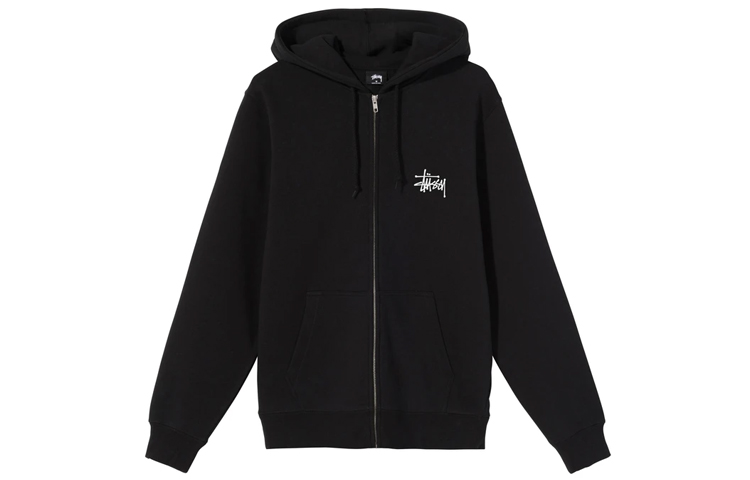 Lookbook Stüssy Stussy Letter Logo Zip-Up Hoodie Jacket Unisex Streetwear Retro Style. 1974615