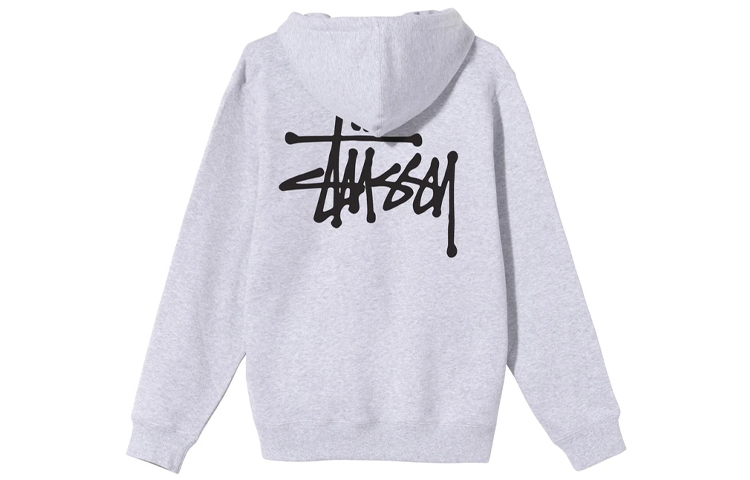 Shop Stüssy Stussy Letter Logo Zip-Up Hoodie Jacket Unisex Streetwear Retro Style. 1974615