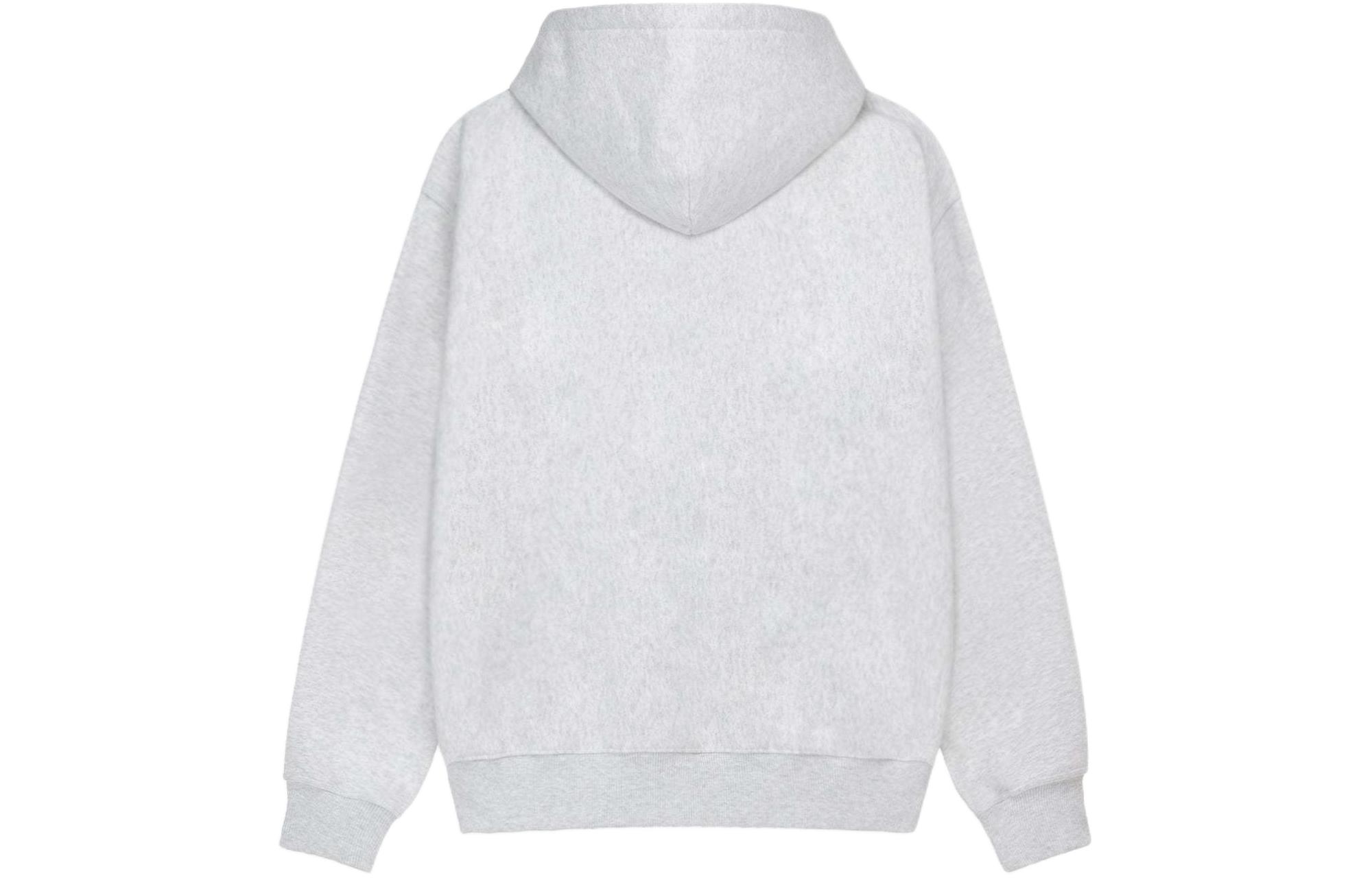 Stüssy Stussy Letter Print Fleece Hoodie with Zip Pockets Unisex Vintage Style. 1975004 圖 5