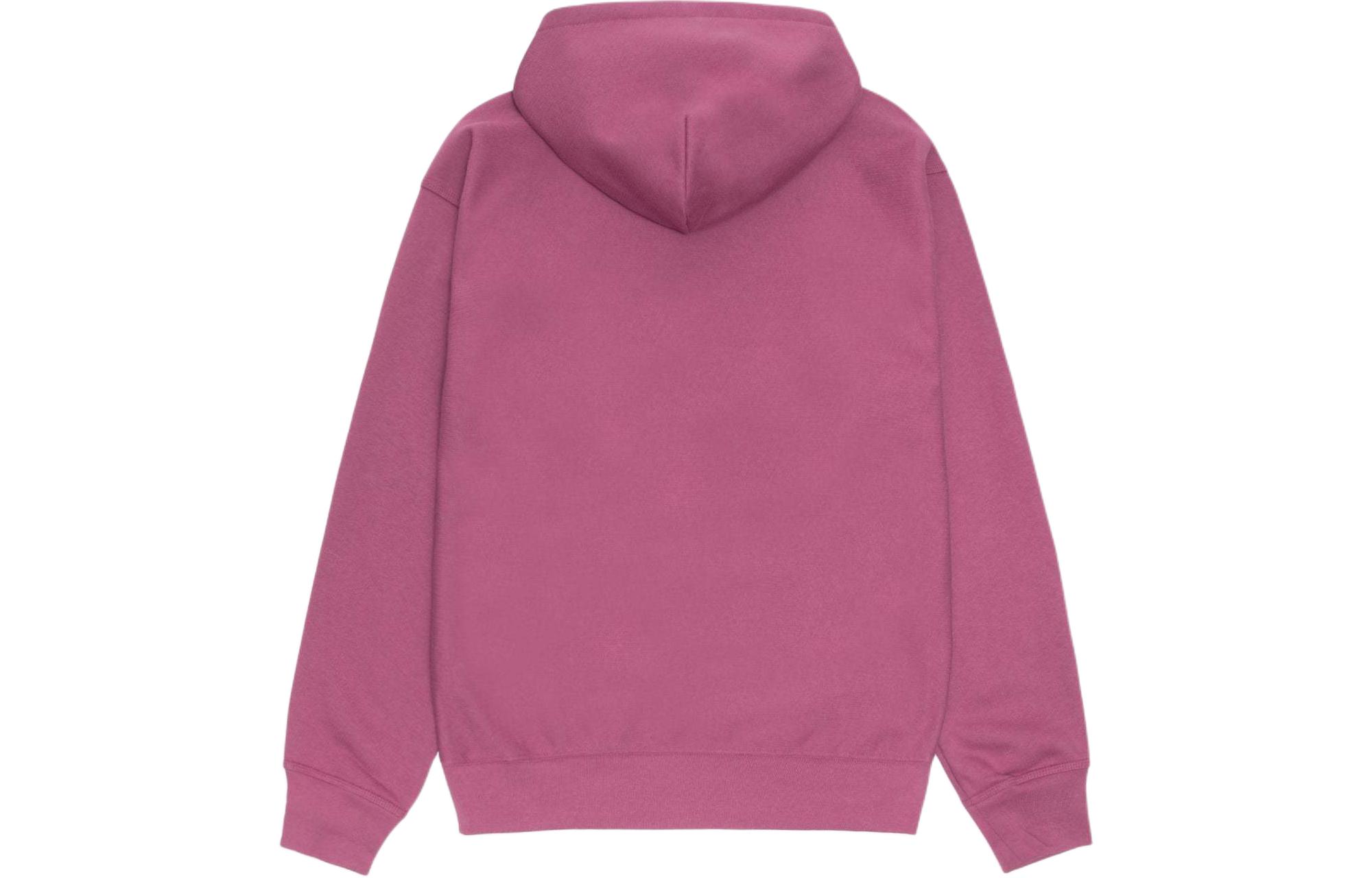 Stüssy Stussy Letter Print Fleece Hoodie with Zip Pockets Unisex Vintage Style. 1975004 圖 9