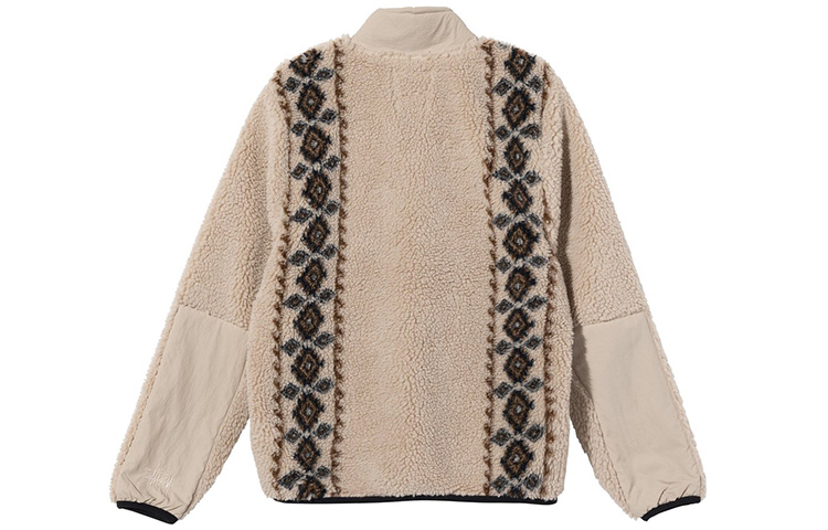 Stüssy Stussy Lima Jacquard Sherpa Retro Stand Collar Jacket 118401 圖 3