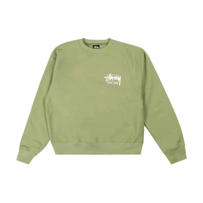 Stüssy Stussy Logo Fleece Crewneck Pullover Vintage Sweatshirt for Men. 3913804