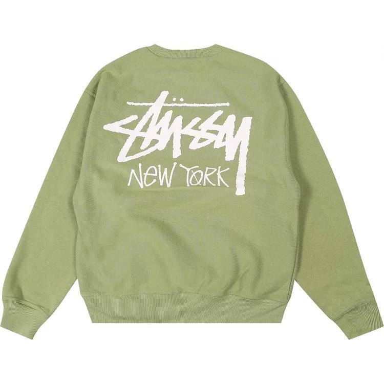 Stüssy Stussy Logo Fleece Crewneck Pullover Vintage Sweatshirt for Men. 3913804 圖 3