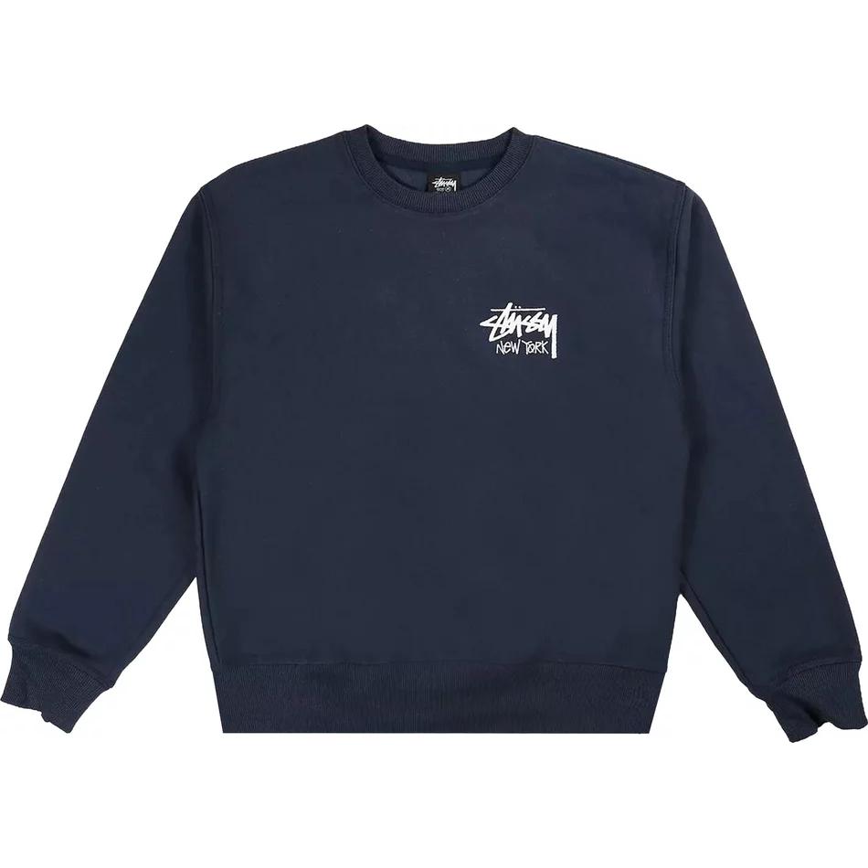 Stüssy Stussy Logo Fleece Crewneck Pullover Vintage Sweatshirt for Men. 3913804 圖 4