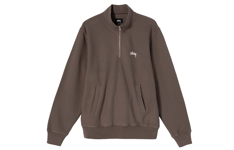 Stüssy Stussy Logo Mock Casual Comfortable Pullover Vintage Sweatshirt . 118365 圖 15