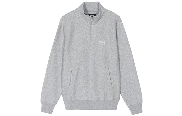 Stüssy Stussy Logo Mock Casual Comfortable Pullover Vintage Sweatshirt . 118365 圖 4