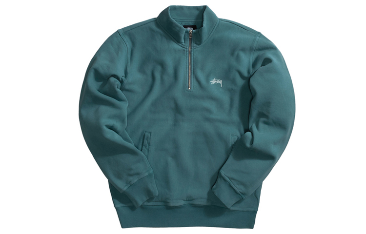 Stüssy Stussy Logo Mock Casual Comfortable Pullover Vintage Sweatshirt . 118365 圖 7