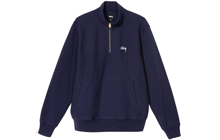 Stüssy Stussy Logo Mock Casual Comfortable Pullover Vintage Sweatshirt . 118365 圖 9