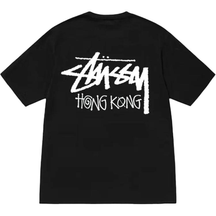 Stüssy Stussy Logo Print Vintage Graphic Tee Unisex Casual Classic Short Sleeve Shirt 3903969