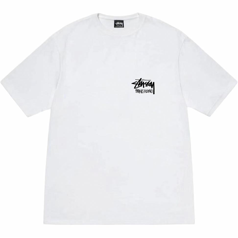 Purchase Stüssy Stussy Logo Print Vintage Graphic Tee Unisex Casual Classic Short Sleeve Shirt 3903969