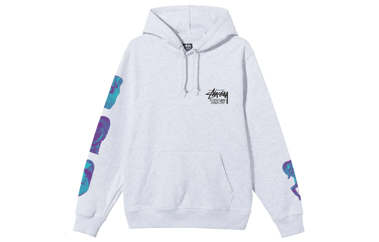 Stüssy Stussy Masked Hoodie Face Graphic Retro Unisex Long Sleeve Pullover. 1924698 圖 8
