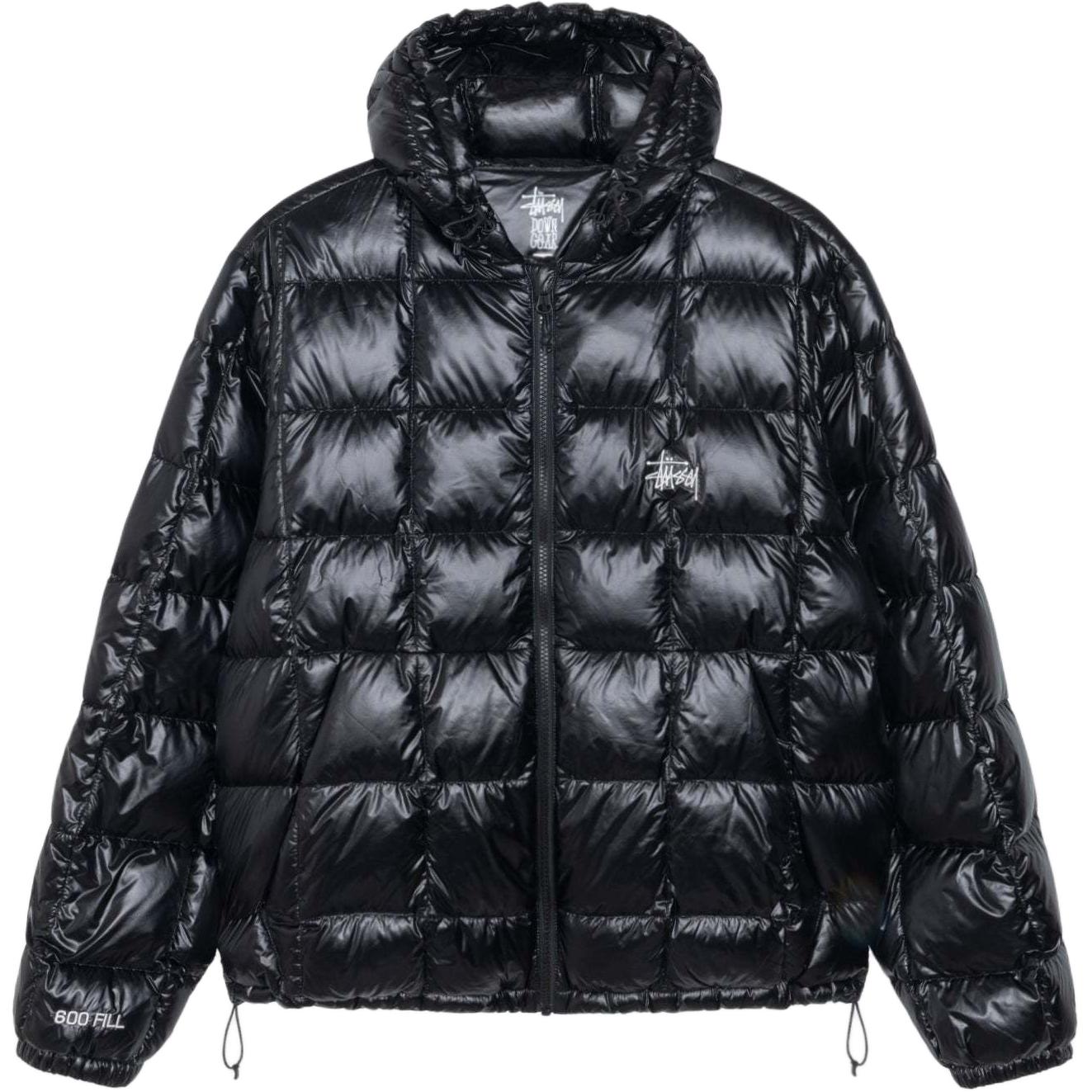 Order Stüssy Stussy Midweight Hooded Puffer Jacket with Logo and Hidden Pockets Unisex. 115783