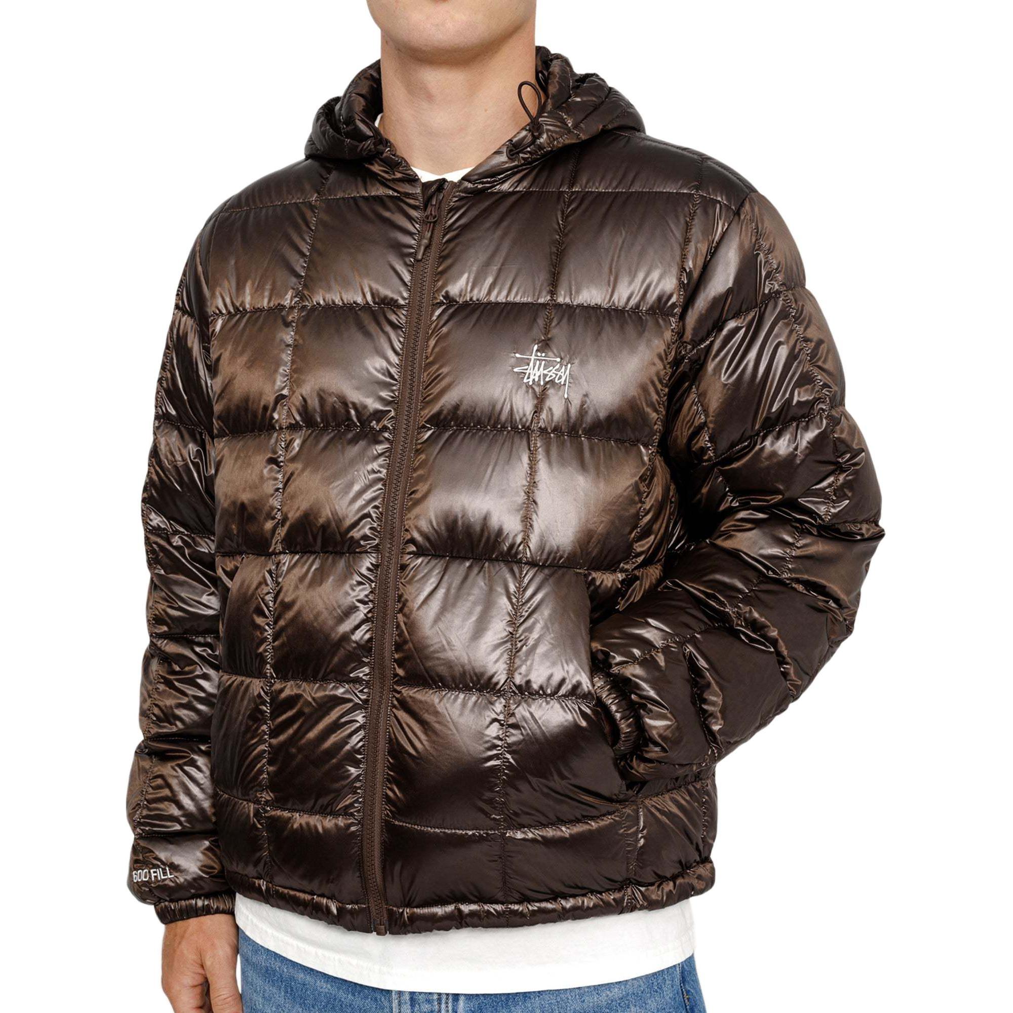 Sizing Stüssy Stussy Midweight Hooded Puffer Jacket with Logo and Hidden Pockets Unisex. 115783