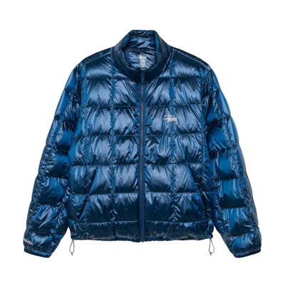 Stüssy Stussy Midweight Puffer Jacket Vintage Embroidery Unisex Zip-Up. 115784