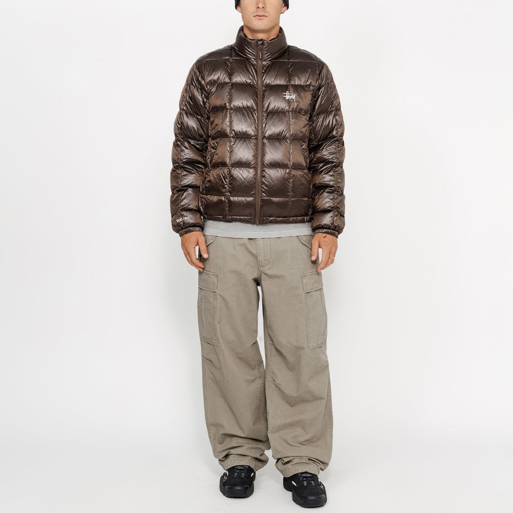 Sizing Stüssy Stussy Midweight Puffer Jacket Vintage Embroidery Unisex Zip-Up. 115784